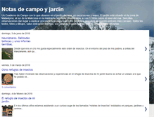 Tablet Screenshot of notasdecampoyjardin.blogspot.com