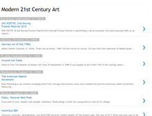 Tablet Screenshot of modern21stcenturyart.blogspot.com