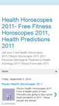 Mobile Screenshot of healthhoroscopes2011.blogspot.com
