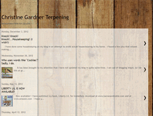 Tablet Screenshot of christinegardnerterpening.blogspot.com