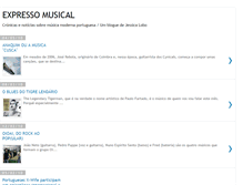 Tablet Screenshot of expressomusical-contacto.blogspot.com