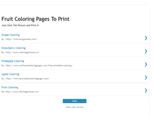 Tablet Screenshot of fruit-coloring-pages-to-print.blogspot.com