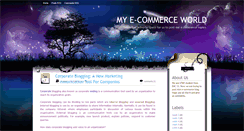 Desktop Screenshot of myworld-ecommerce.blogspot.com