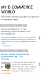 Mobile Screenshot of myworld-ecommerce.blogspot.com