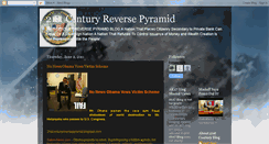 Desktop Screenshot of 21stcenturyreversepyramid.blogspot.com