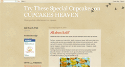 Desktop Screenshot of mycupcakecreation.blogspot.com