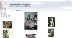 Desktop Screenshot of drommarverklighet.blogspot.com