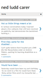 Mobile Screenshot of nedluddcarer.blogspot.com