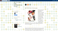 Desktop Screenshot of myfairlady-mansfieldcommunitytheatre.blogspot.com