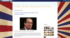 Desktop Screenshot of blackroberegimentpastor.blogspot.com