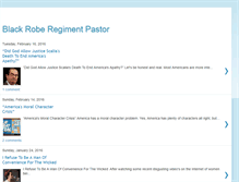 Tablet Screenshot of blackroberegimentpastor.blogspot.com