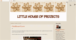 Desktop Screenshot of littlehouseofprojects.blogspot.com