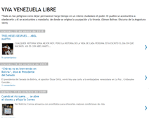 Tablet Screenshot of liberen-venezuela.blogspot.com