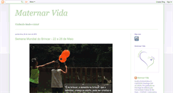 Desktop Screenshot of maternarvida.blogspot.com