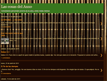 Tablet Screenshot of elmundodeanxo.blogspot.com
