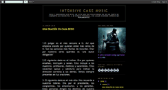 Desktop Screenshot of intensivecaremusic.blogspot.com