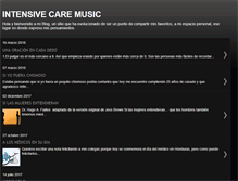 Tablet Screenshot of intensivecaremusic.blogspot.com