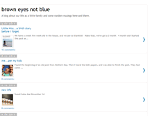 Tablet Screenshot of browneyesnotblue.blogspot.com