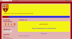 Desktop Screenshot of barcelonafutboltaula2008.blogspot.com