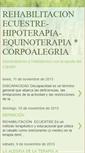 Mobile Screenshot of equinoterapiacorpoalegria.blogspot.com