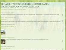 Tablet Screenshot of equinoterapiacorpoalegria.blogspot.com