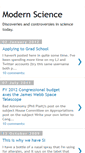 Mobile Screenshot of modern-science.blogspot.com