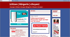 Desktop Screenshot of citizen-citoyen.blogspot.com