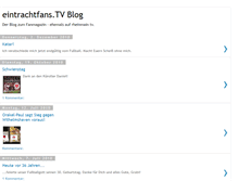 Tablet Screenshot of eintrachtfans-tv.blogspot.com