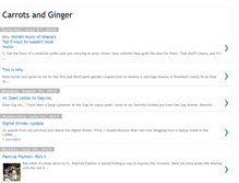 Tablet Screenshot of carrotsnginger.blogspot.com