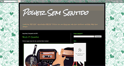 Desktop Screenshot of powersemsentido.blogspot.com