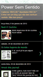 Mobile Screenshot of powersemsentido.blogspot.com