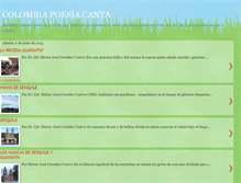 Tablet Screenshot of colombiapoesiacanta.blogspot.com