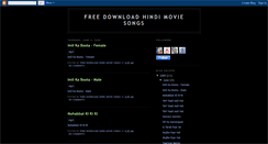 Desktop Screenshot of freedownloadhindimoviesongs.blogspot.com