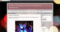 Desktop Screenshot of crouchendplayers.blogspot.com