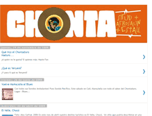 Tablet Screenshot of chonta.blogspot.com