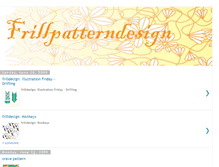 Tablet Screenshot of frillpatterndesign.blogspot.com
