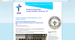 Desktop Screenshot of igrejaluteranaesperanca.blogspot.com