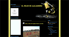 Desktop Screenshot of elrojodealejandro.blogspot.com