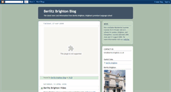 Desktop Screenshot of berlitzbrightonblog.blogspot.com