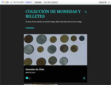 Tablet Screenshot of coleccionmonedaybillete.blogspot.com