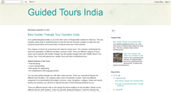 Desktop Screenshot of guided-tours-india.blogspot.com