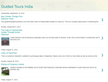 Tablet Screenshot of guided-tours-india.blogspot.com