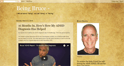 Desktop Screenshot of beingbruce.blogspot.com