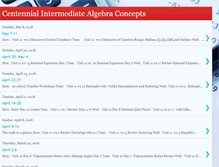 Tablet Screenshot of centennialconcepts.blogspot.com