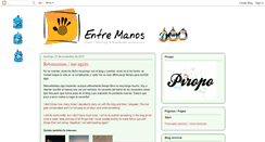 Desktop Screenshot of entre-manos.blogspot.com