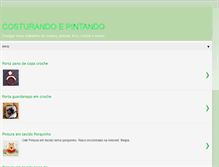Tablet Screenshot of costurandoepintando.blogspot.com