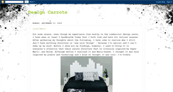 Desktop Screenshot of designcarrots.blogspot.com