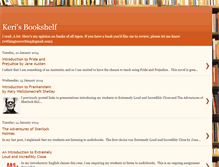 Tablet Screenshot of kerisbooks.blogspot.com