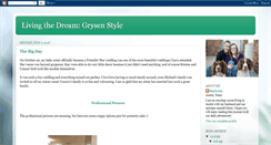 Desktop Screenshot of livingthegrysendream.blogspot.com