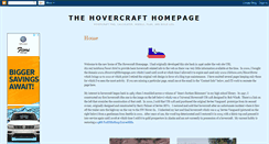 Desktop Screenshot of hovercrafthomepage.blogspot.com